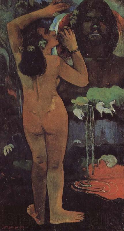 Paul Gauguin The moon and the earth Spain oil painting art